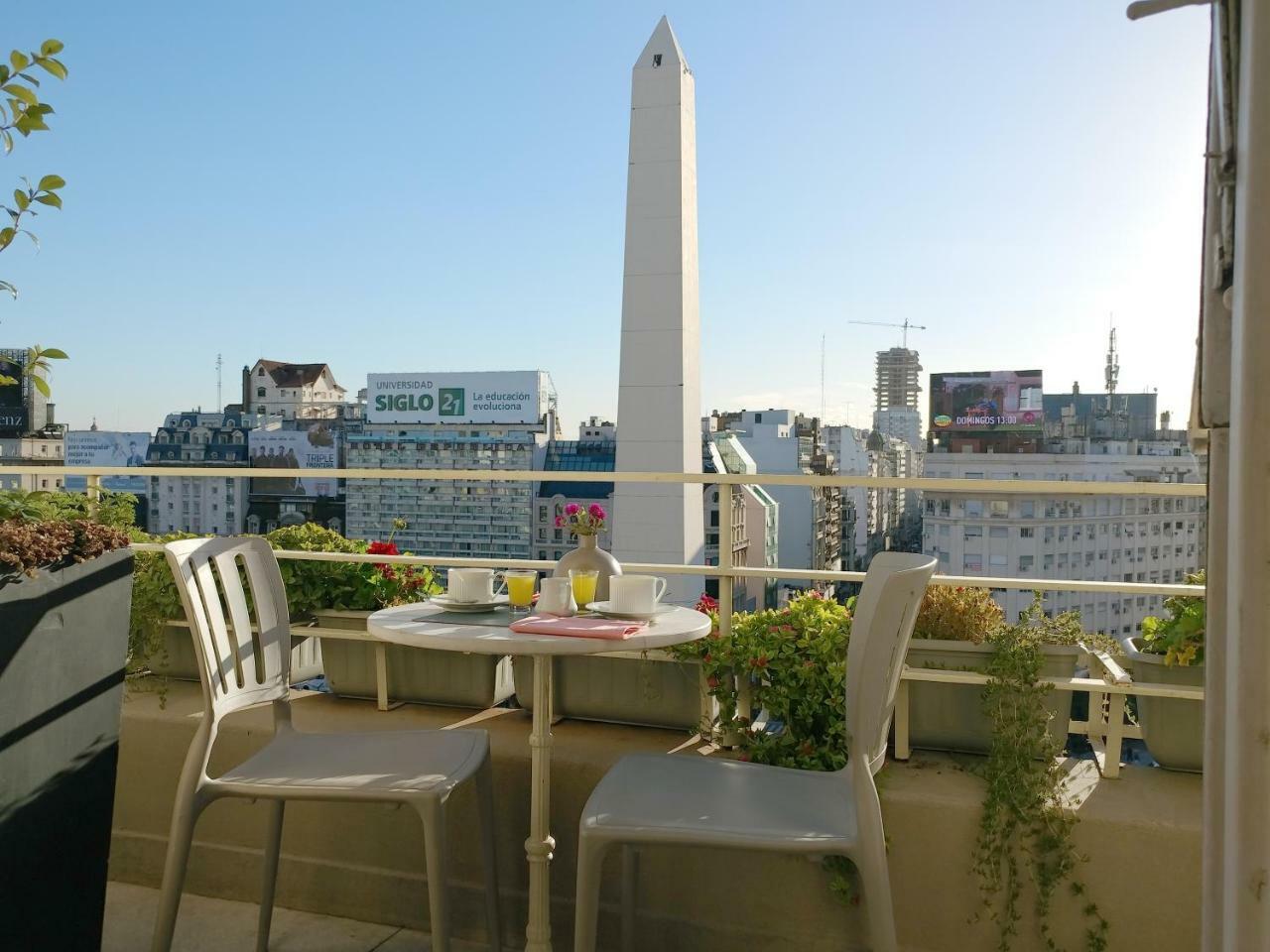 Penthouse Frente Al Obelisco Con Terraza Apartment Buenos Aires Exterior photo